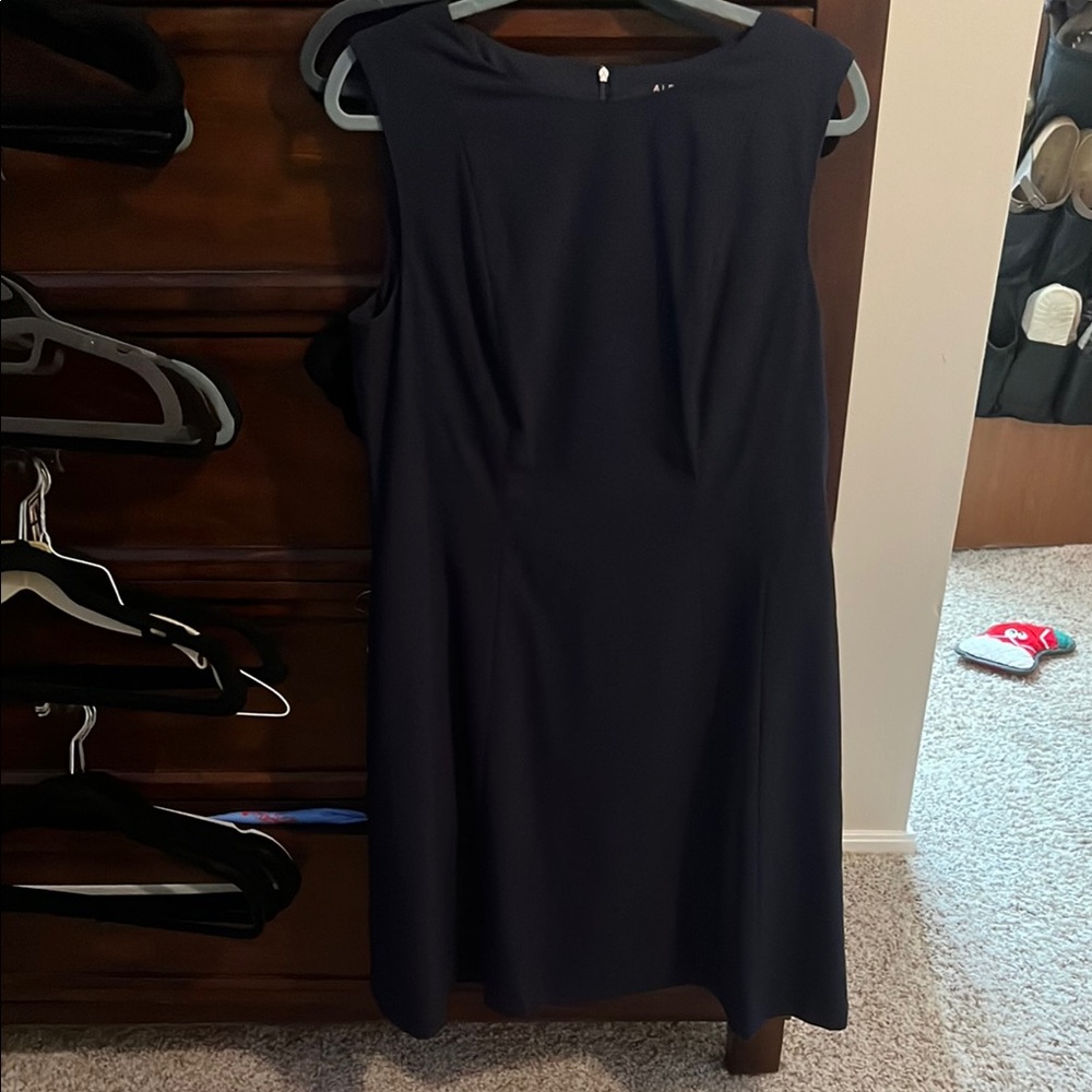 Alex Marie Navy Sleeveless Dress
